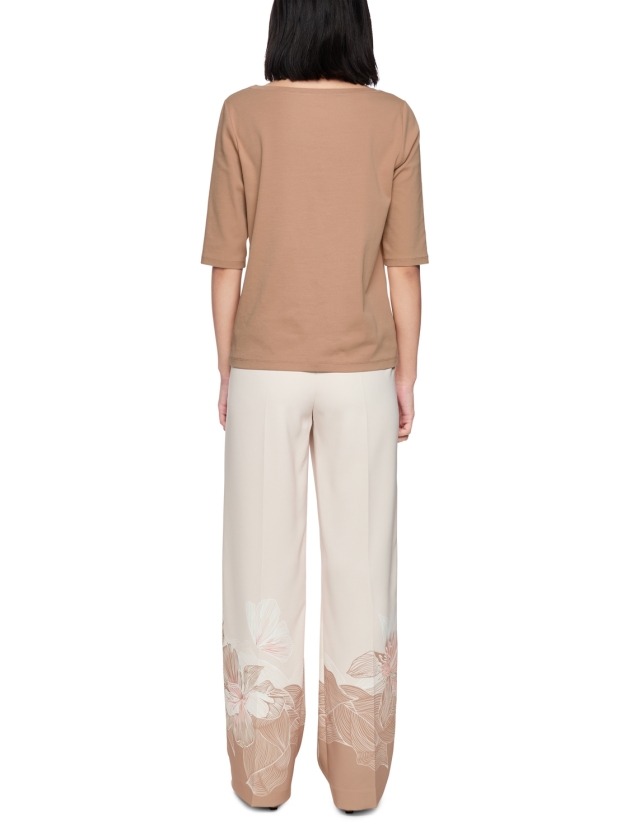 MarcCain Collections T-Shirt 619 Warm taupe new