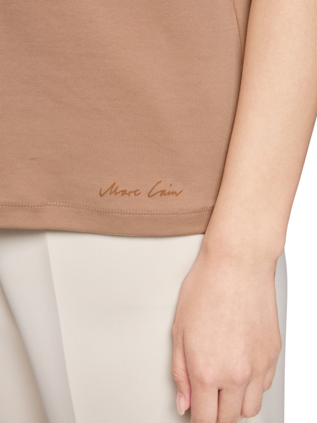 MarcCain Collections T-Shirt 619 Warm taupe new