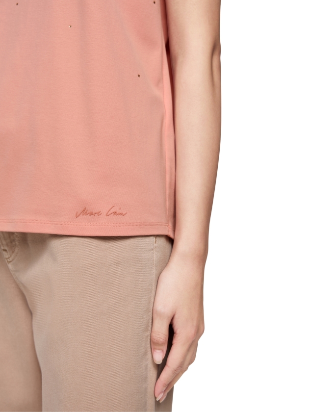MarcCain Collections T-Shirt 217 Peach beige