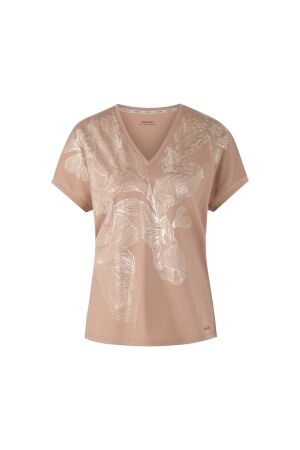 MarcCain Collections T-Shirt 619 Warm taupe new