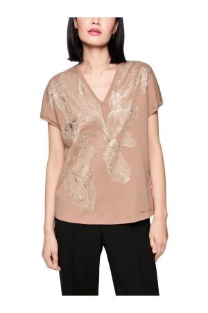 MarcCain Collections T-Shirt 619 Warm taupe new