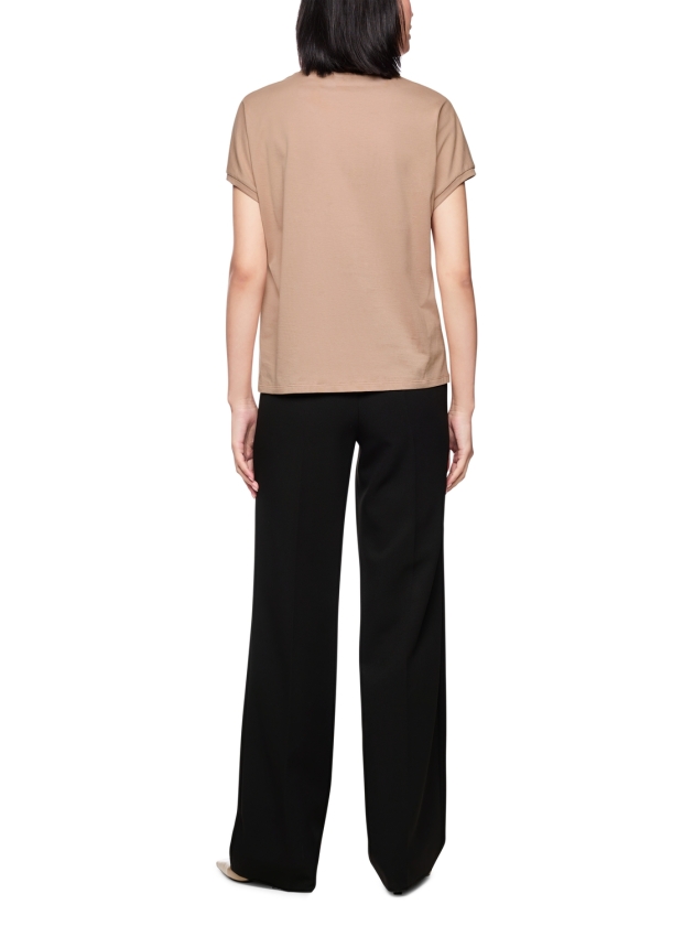 MarcCain Collections T-Shirt 619 Warm taupe new