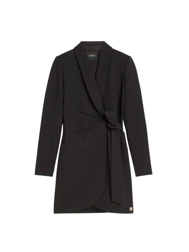 Josh V JV BONITA wrap dress 300 black