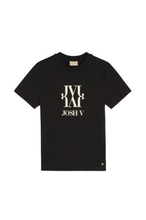 Josh V JV DORIE MONOGRAM slim fit T-shirt 300 black