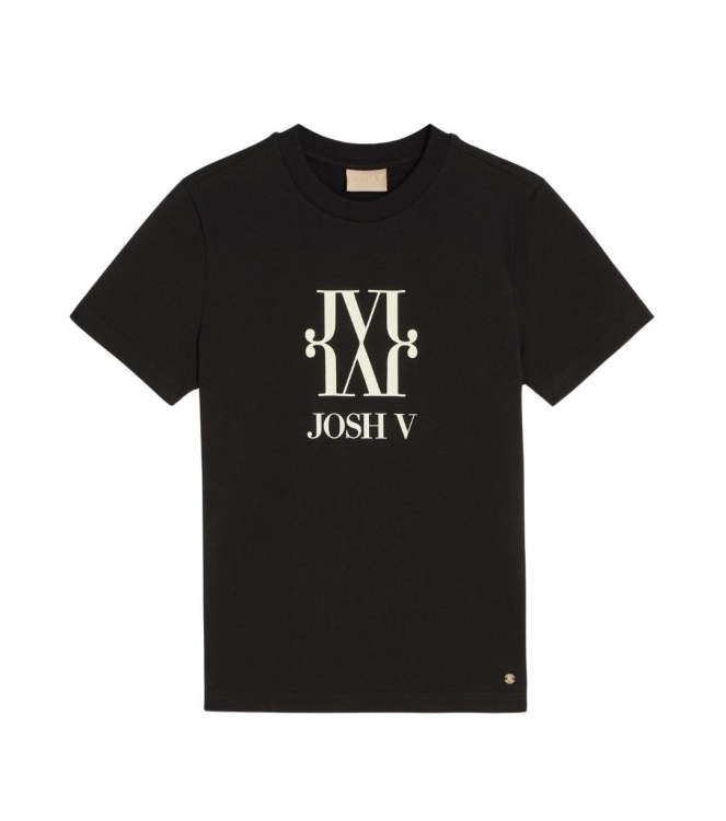 Josh V JV DORIE MONOGRAM slim fit T-shirt 300 black
