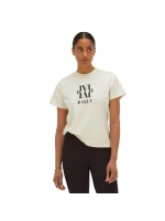 Josh V JV DORIE MONOGRAM slim fit T-shirt 033 off white