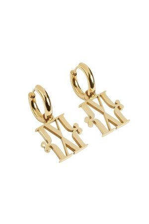 Josh V JV SAMIR earrings 006 gold