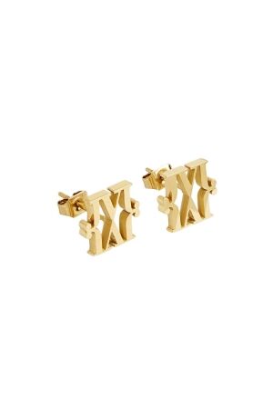 Josh V JV MIKAELA earrings 006 gold