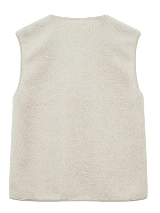 Freequent Teddy waistcoat Moonbeam