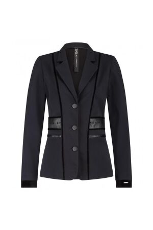 ZIP73 Blazer never ending 005 Black velvet