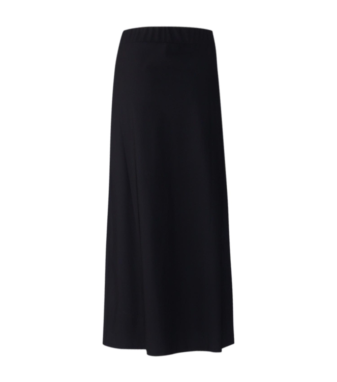 ZIP73 Long skirt  001 Black