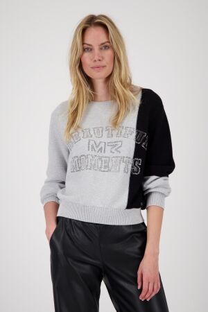 Monari Pullover 820 Ash grey mel