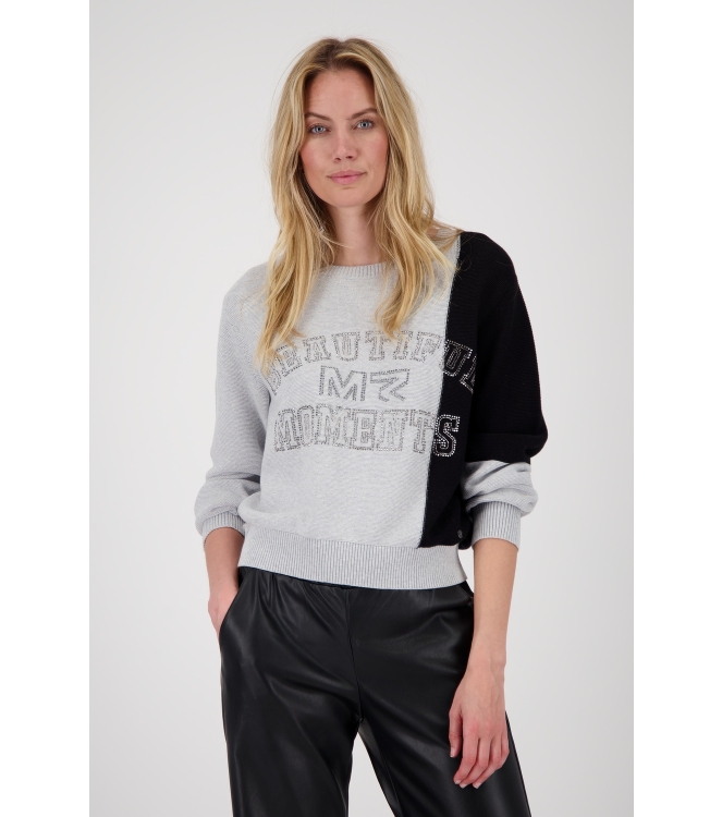 Monari Pullover 820 Ash grey mel