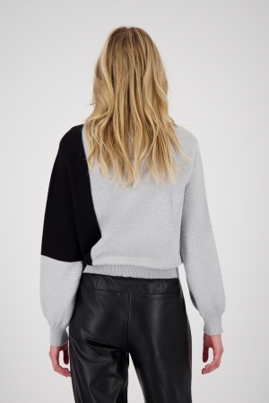 Monari Pullover 820 Ash grey mel