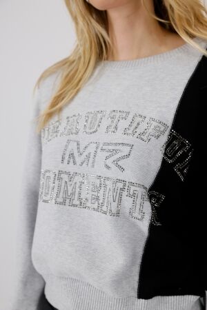 Monari Pullover 820 Ash grey mel
