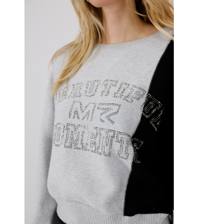 Monari Pullover 820 Ash grey mel