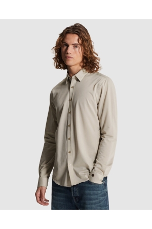 Cast Iron LONG SLEEVE SHIRT Tec Fine Jersey 8023 Aluminum