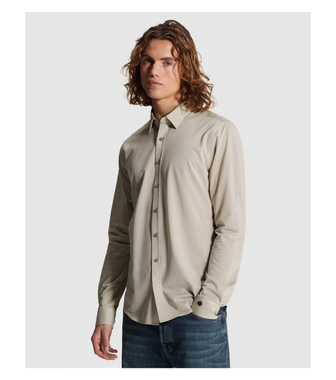 Cast Iron LONG SLEEVE SHIRT Tec Fine Jersey 8023 Aluminum