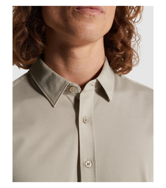 Cast Iron LONG SLEEVE SHIRT Tec Fine Jersey 8023 Aluminum
