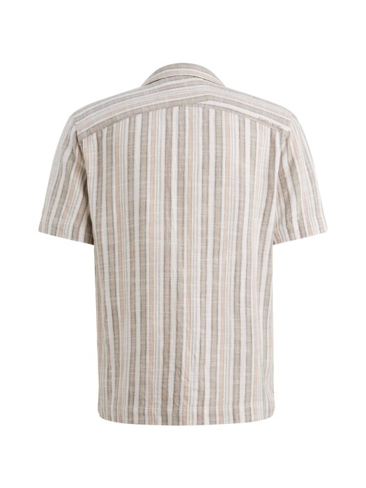 Cast Iron Short Sleeve Shirt Slub Twill stri 8023 Aluminum