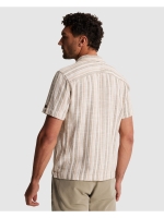 Cast Iron Short Sleeve Shirt Slub Twill stri 8023 Aluminum