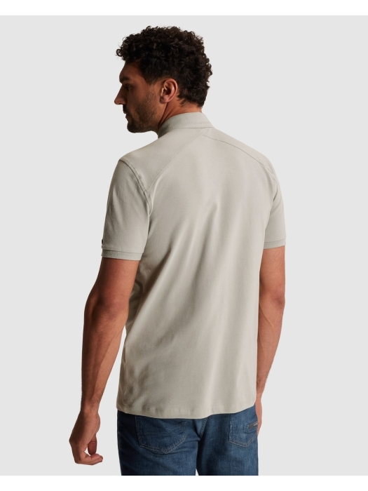 Cast Iron Short sleeve polo slim fit fine pi 9105 Belgain block