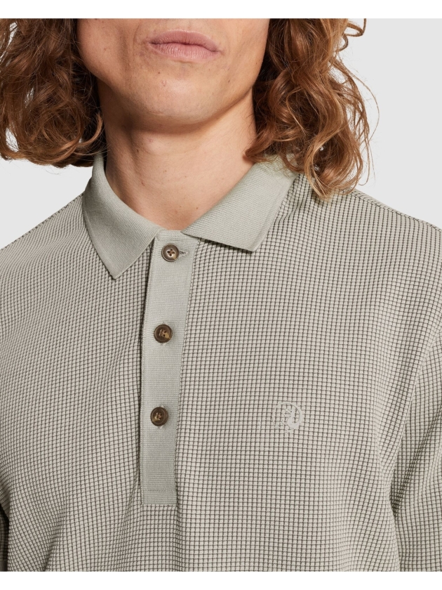 Cast Iron Short sleeve r-neck regular fit tw 9105 Belgain block