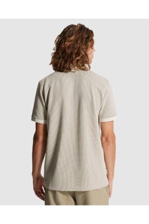 Cast Iron Short sleeve r-neck regular fit tw 7178 White onyx
