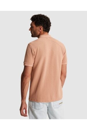 Cast Iron Short sleeve r-neck regular fit tw 3018 Cafe creme