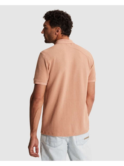 Cast Iron Short sleeve r-neck regular fit tw 3018 Cafe creme