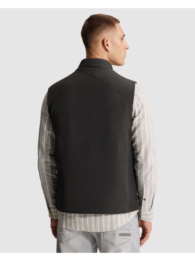 Cast Iron Bodywarmer Light padded Vest BARKE 9159 Black sand