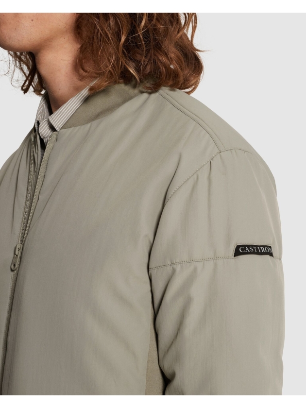 Cast Iron Bomber jacket Light weight Bomberj 6478 Dried sage