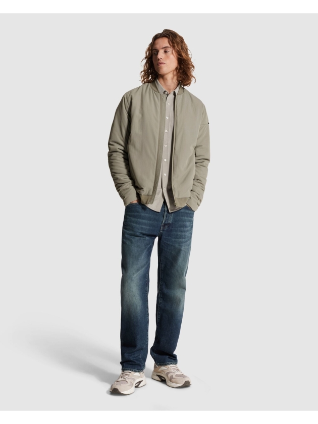 Cast Iron Bomber jacket Light weight Bomberj 6478 Dried sage