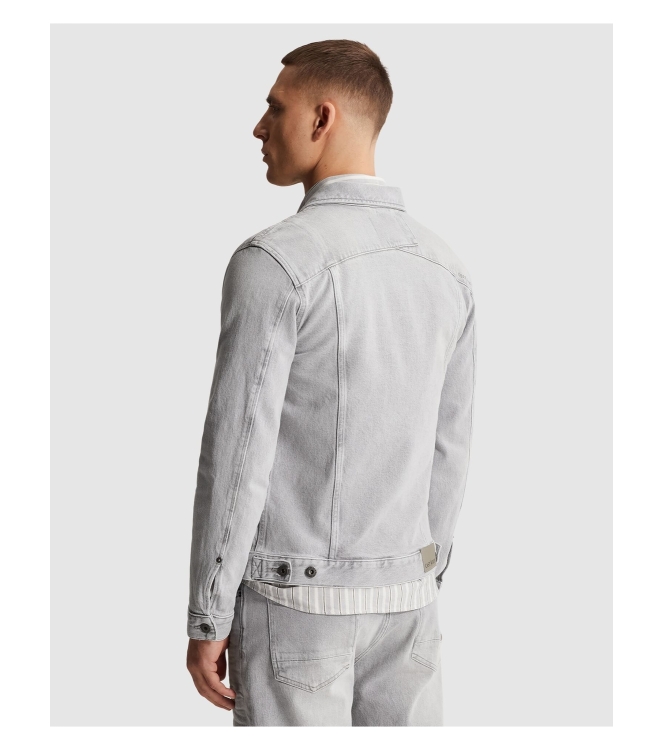 Cast Iron DENIM JACKET WASHED SUMMER GREY WSG