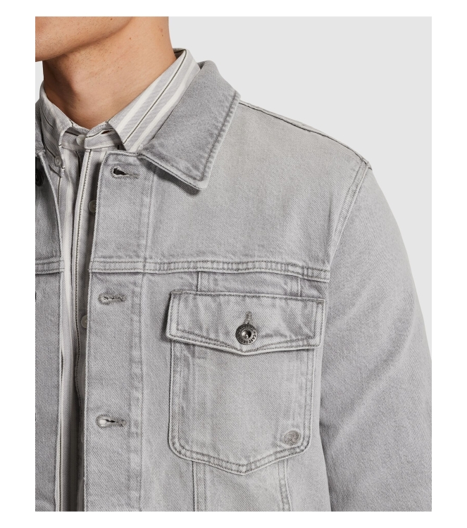 Cast Iron DENIM JACKET WASHED SUMMER GREY WSG