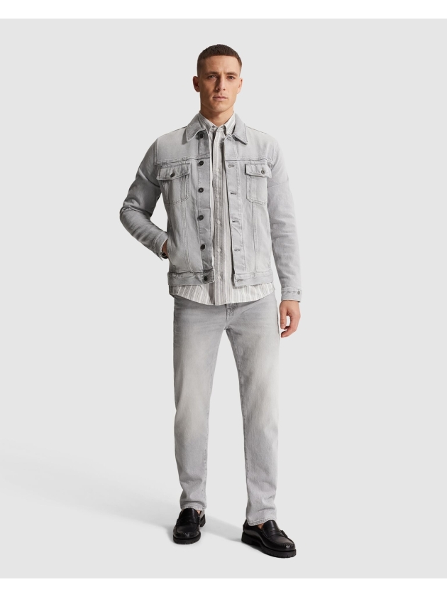 Cast Iron DENIM JACKET WASHED SUMMER GREY WSG