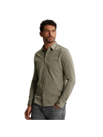 Cast Iron LONG SLEEVE SHIRT Twill Jersey 2 t 6478 Dried sage