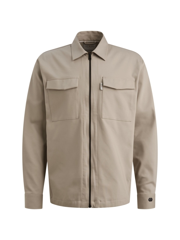 Cast Iron LONG SLEEVE SHIRT Tech Stretch 8023 Aluminum