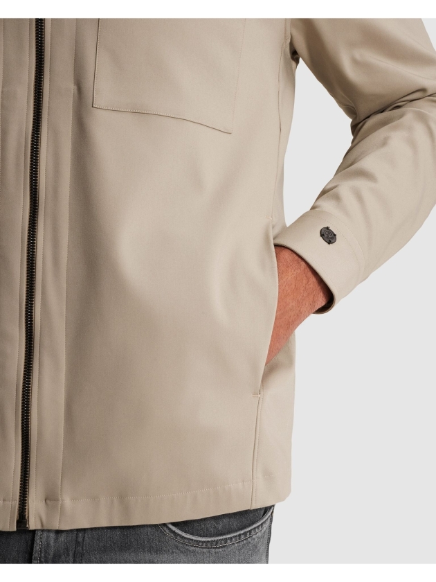 Cast Iron LONG SLEEVE SHIRT Tech Stretch 8023 Aluminum