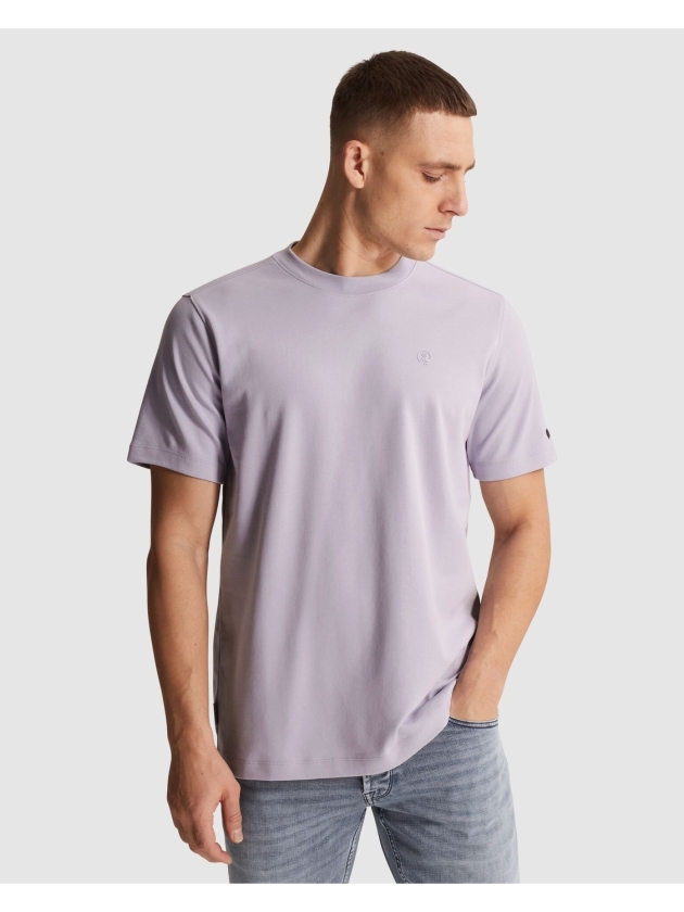 Cast Iron Short sleeve r-neck regular fit in 4270 Cosmic sky