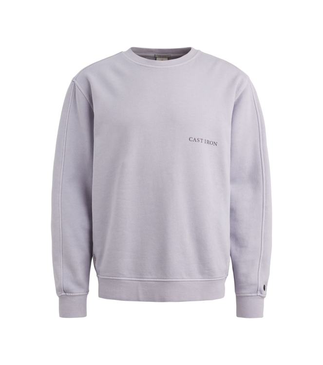Cast Iron Long sleeve r-neck relaxed fit swe 4270 Cosmic sky
