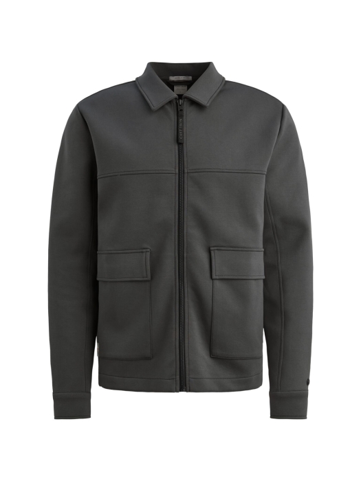 Cast Iron Zip jacket regular fit interlock