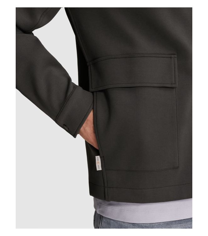 Cast Iron Zip jacket regular fit interlock