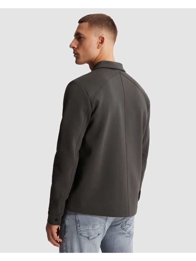 Cast Iron Zip jacket regular fit interlock