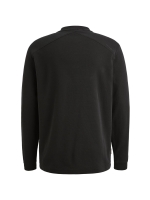 Cast Iron Long sleeve r-neck regular fit str 9159 Black sand