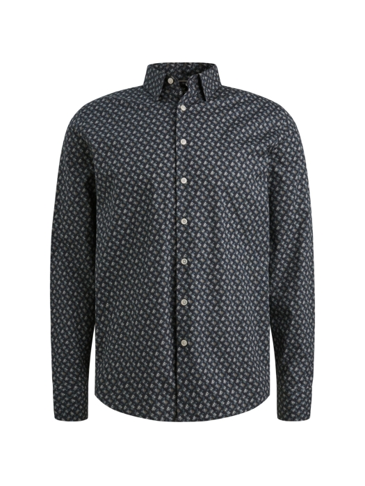 Vanguard LONG SLEEVE SHIRT Print on Poplin 5073 Sky captain