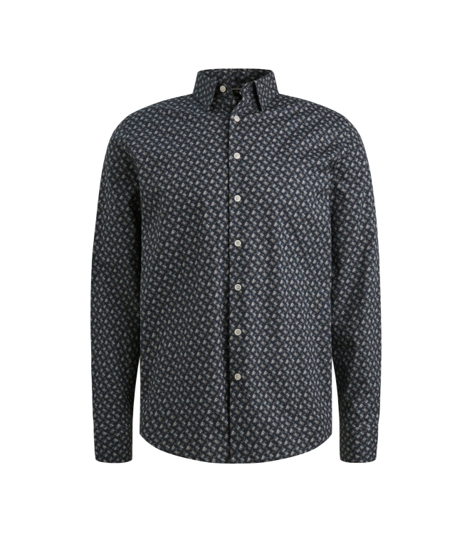 Vanguard LONG SLEEVE SHIRT Print on Poplin 5073 Sky captain
