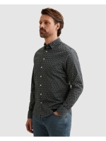 Vanguard LONG SLEEVE SHIRT Print on Poplin 5073 Sky captain
