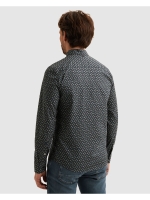 Vanguard LONG SLEEVE SHIRT Print on Poplin 5073 Sky captain
