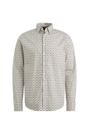 Vanguard LONG SLEEVE SHIRT Print on Poplin 7004 Cloud dancer